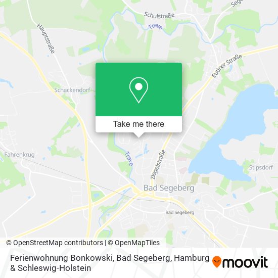 Ferienwohnung Bonkowski, Bad Segeberg map