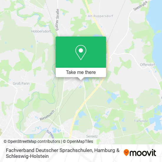 Карта Fachverband Deutscher Sprachschulen