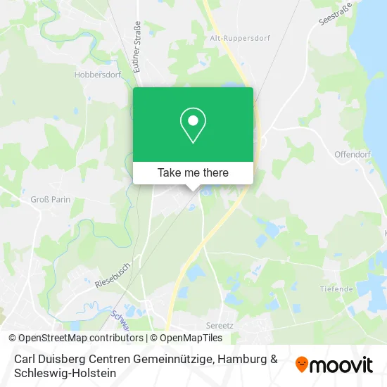 Карта Carl Duisberg Centren Gemeinnützige
