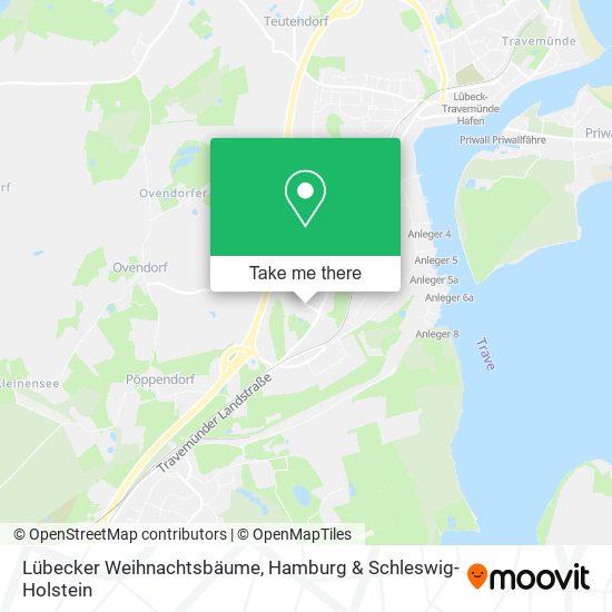 Lübecker Weihnachtsbäume map