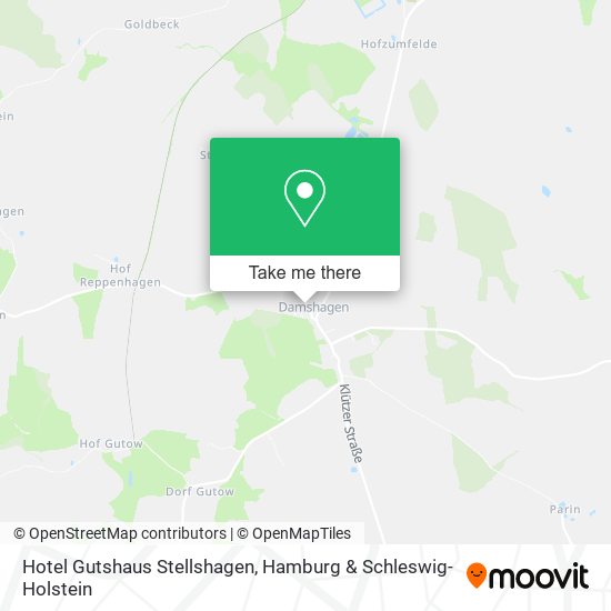 Hotel Gutshaus Stellshagen map