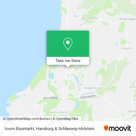 toom Baumarkt map