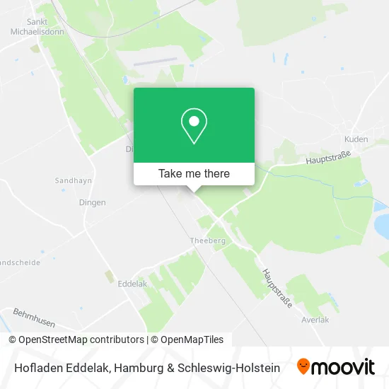 Карта Hofladen Eddelak