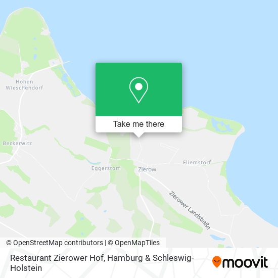 Restaurant Zierower Hof map