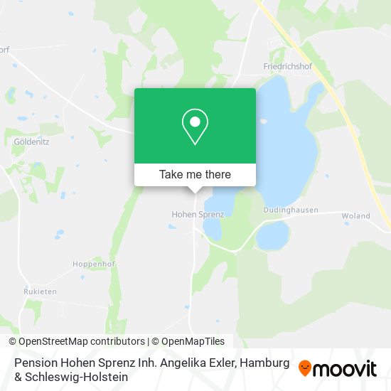 Pension Hohen Sprenz Inh. Angelika Exler map