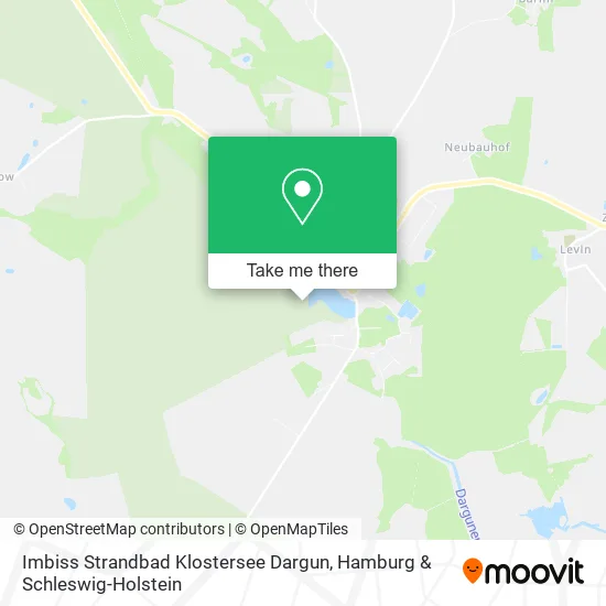 Карта Imbiss Strandbad Klostersee Dargun