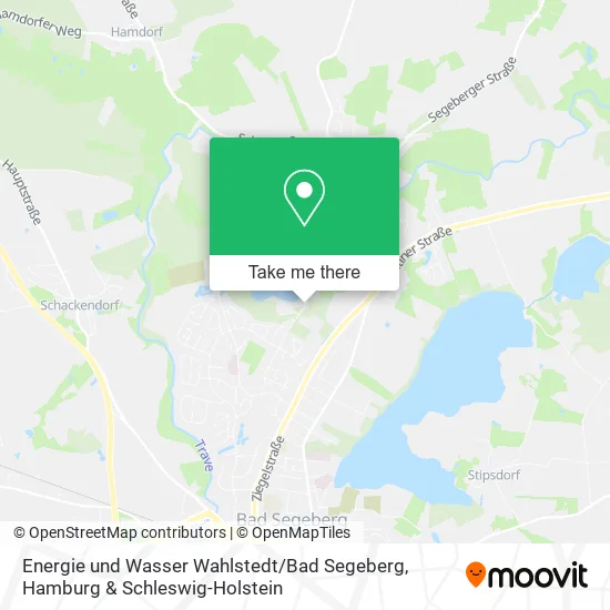 Карта Energie und Wasser Wahlstedt / Bad Segeberg