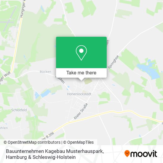 Bauunternehmen Kagebau Musterhauspark map