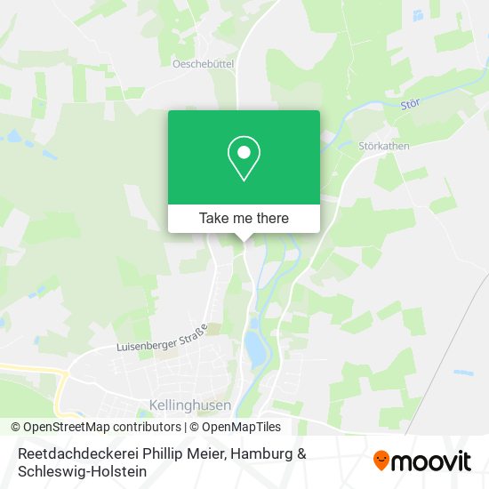 Reetdachdeckerei Phillip Meier map