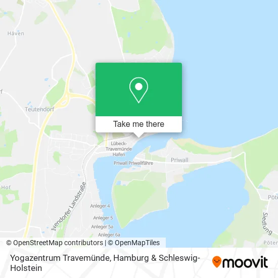 Карта Yogazentrum Travemünde