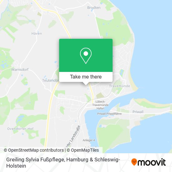 Greiling Sylvia Fußpflege map