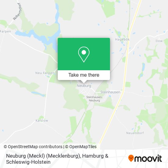Neuburg (Meckl) (Mecklenburg) map