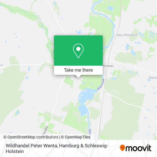 Wildhandel Peter Wenta map