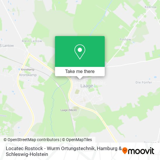 Locatec Rostock - Wurm Ortungstechnik map