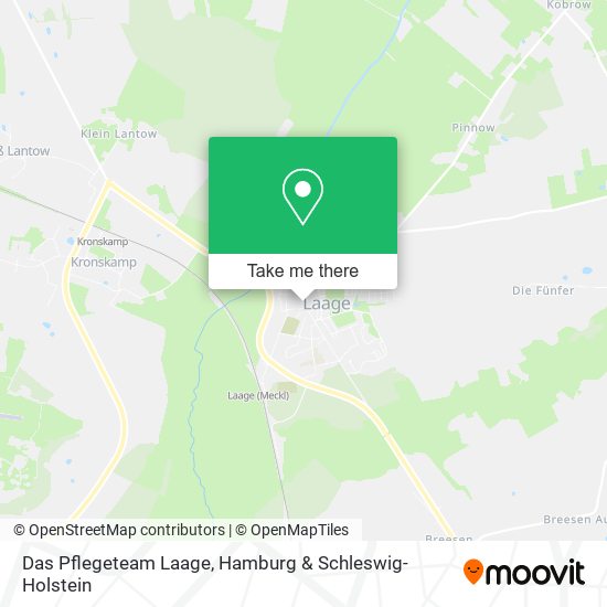 Das Pflegeteam Laage map