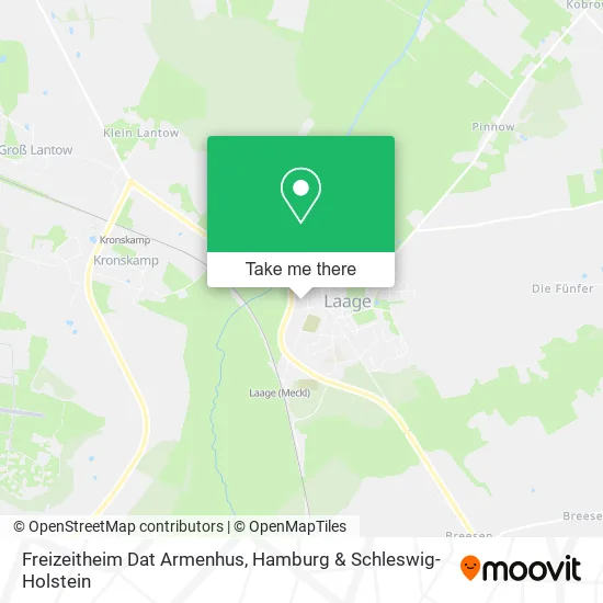 Карта Freizeitheim Dat Armenhus