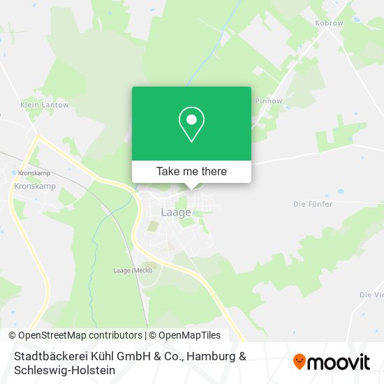 Stadtbäckerei Kühl GmbH & Co. map