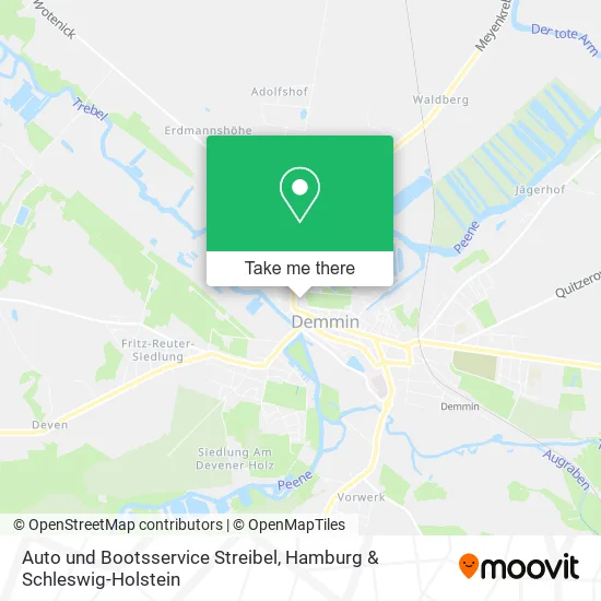 Карта Auto und Bootsservice Streibel