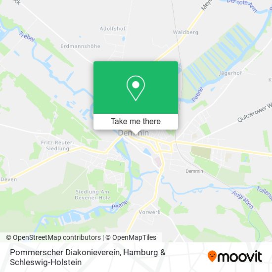 Pommerscher Diakonieverein map