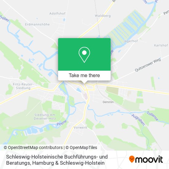 Schleswig-Holsteinische Buchführungs- und Beratungs map