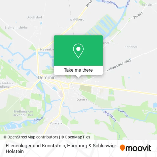 Карта Fliesenleger und Kunststein