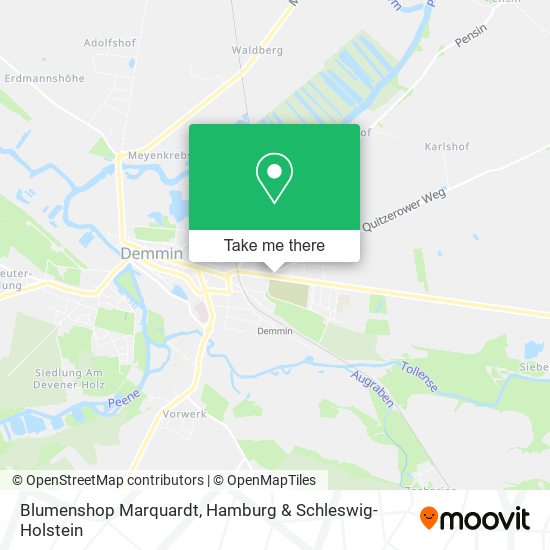 Blumenshop Marquardt map