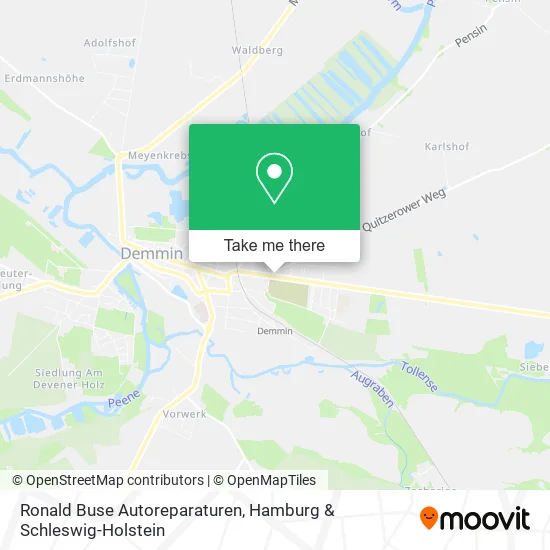 Карта Ronald Buse Autoreparaturen