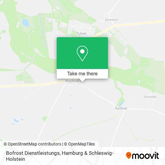 Bofrost Dienstleistungs map