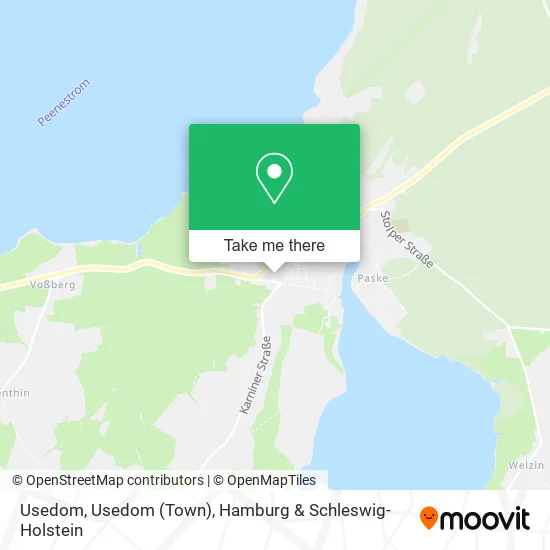 Карта Usedom, Usedom (Town)