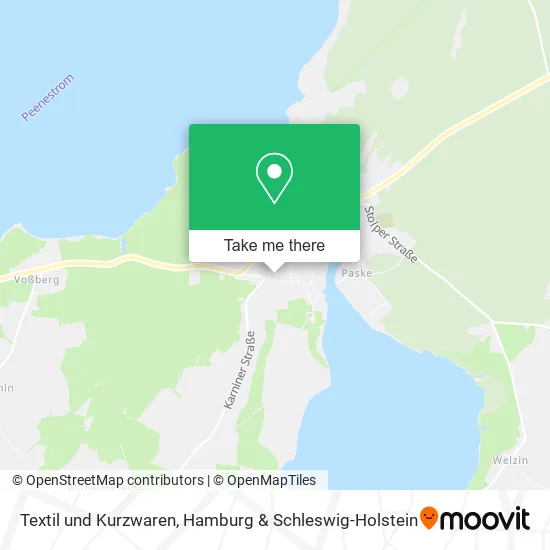 Карта Textil und Kurzwaren