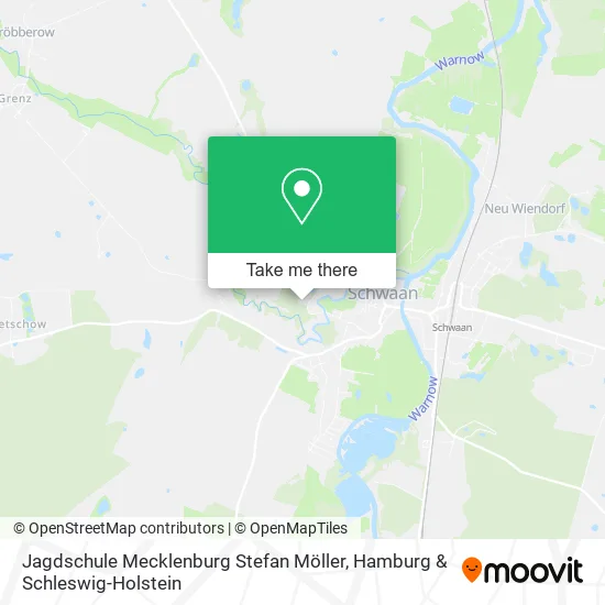 Карта Jagdschule Mecklenburg Stefan Möller
