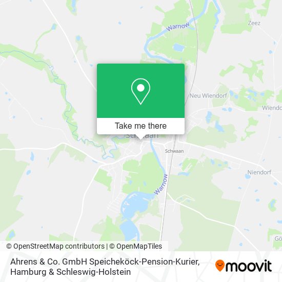 Ahrens & Co. GmbH Speicheköck-Pension-Kurier map
