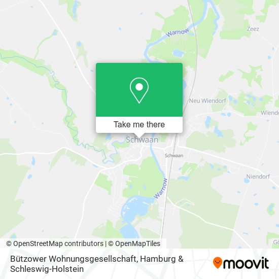 Bützower Wohnungsgesellschaft map