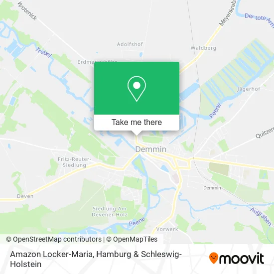 Карта Amazon Locker-Maria