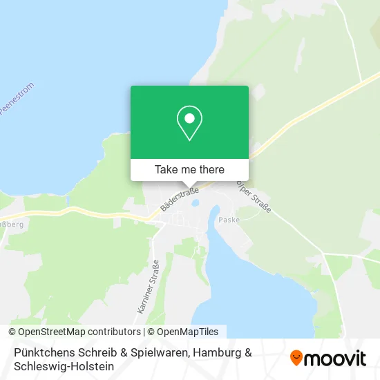 Карта Pünktchens Schreib & Spielwaren