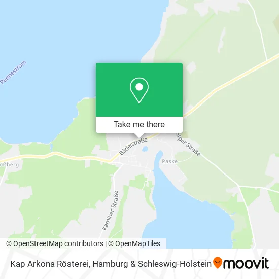 Карта Kap Arkona Rösterei