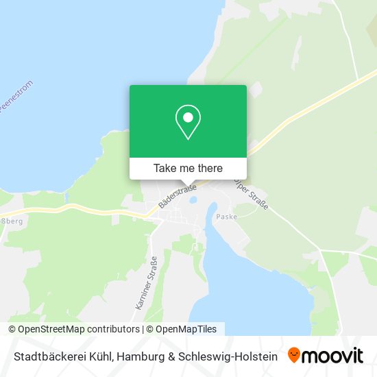 Stadtbäckerei Kühl map