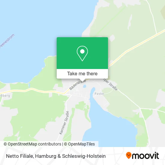 Карта Netto Filiale