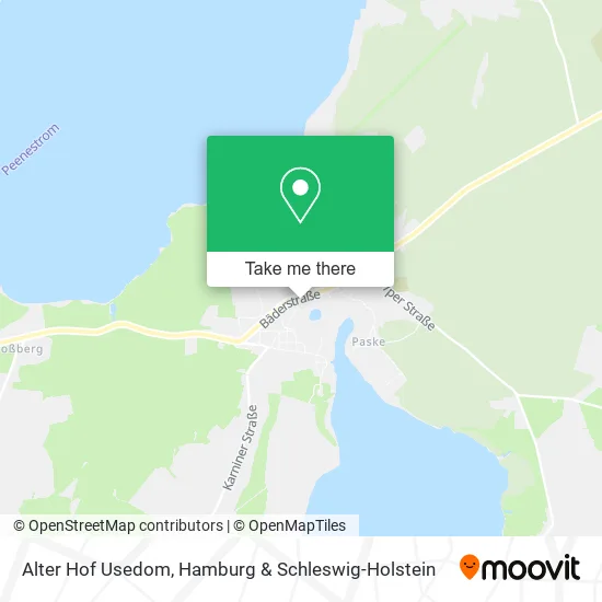 Карта Alter Hof Usedom
