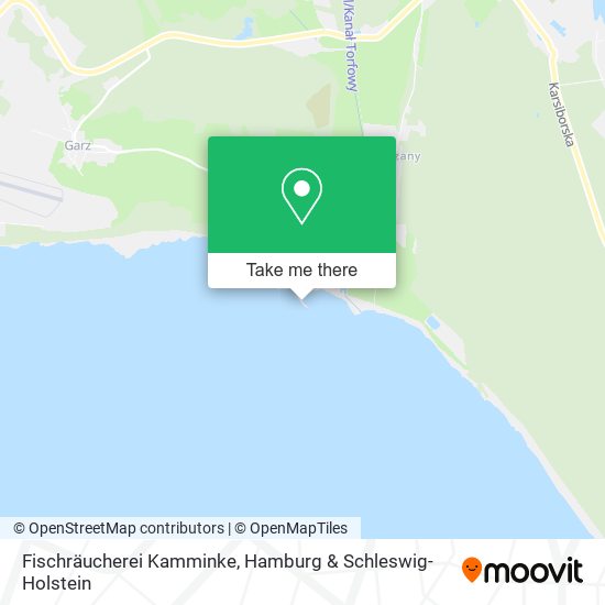 Fischräucherei Kamminke map