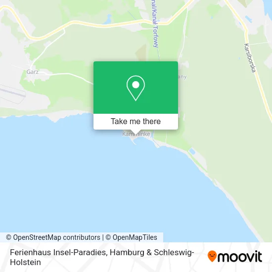 Карта Ferienhaus Insel-Paradies