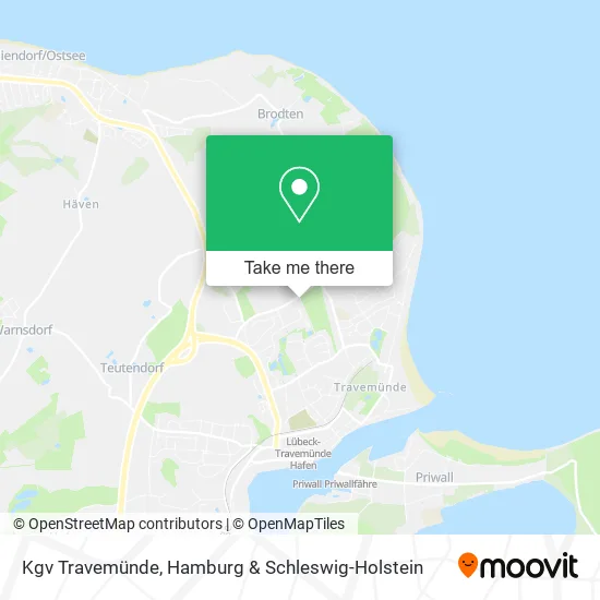 Карта Kgv Travemünde