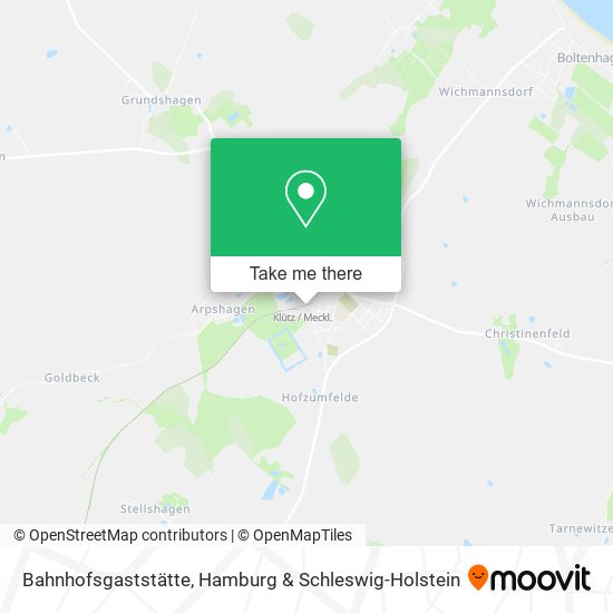 Bahnhofsgaststätte map