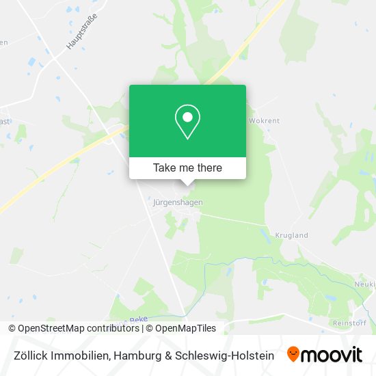 Карта Zöllick Immobilien