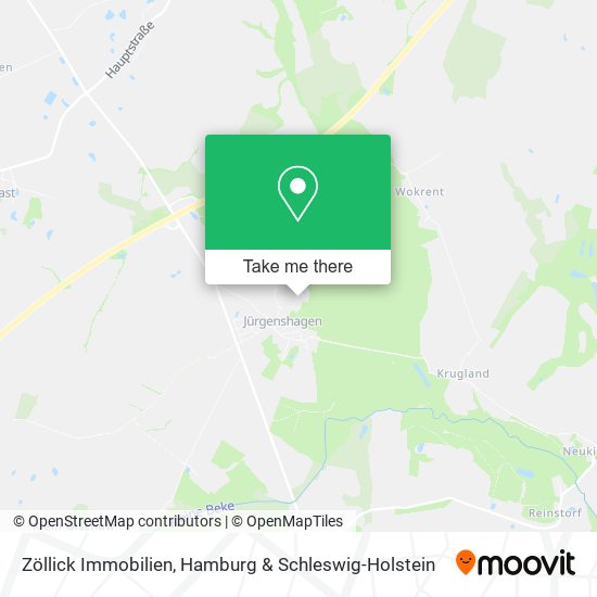 Zöllick Immobilien map