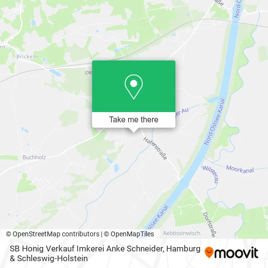 Карта SB Honig Verkauf Imkerei Anke Schneider