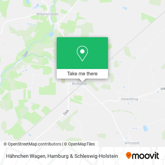 Hähnchen Wagen map