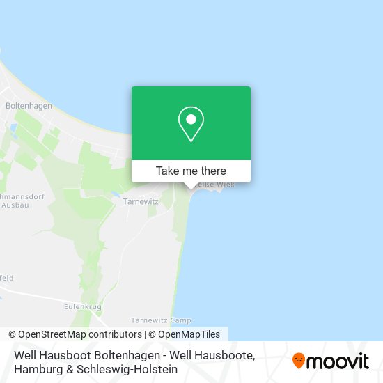 Well Hausboot Boltenhagen - Well Hausboote map