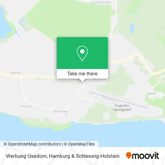 Карта Werbung Usedom