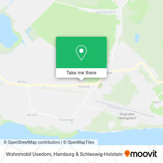 Карта Wohnmobil Usedom